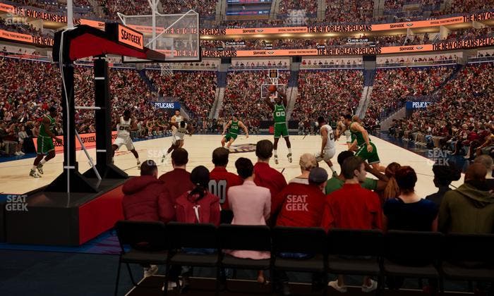 Smoothie King Center - Section 106 Seat View