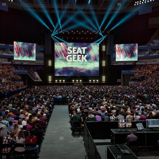Smoothie King Center - Section 107 Seat View