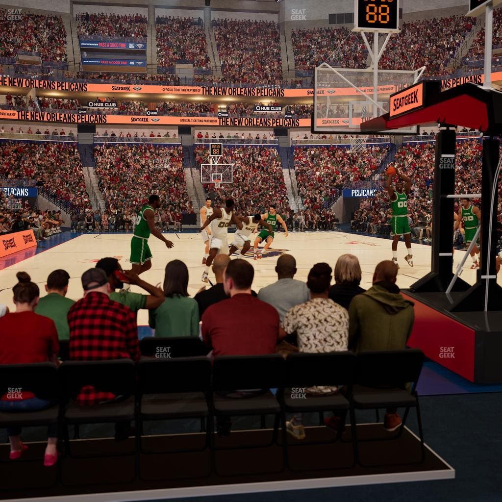 Smoothie King Center - Section 107 Seat View