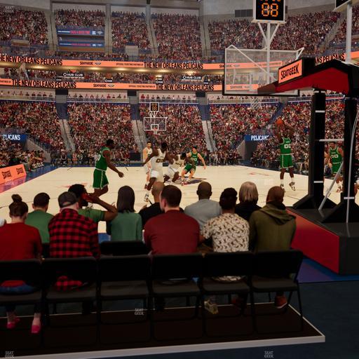 Smoothie King Center - Section 107 Seat View