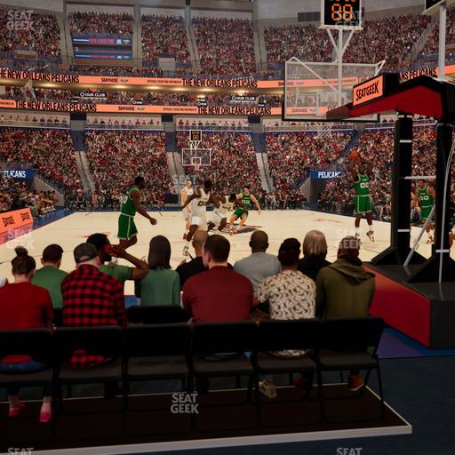 Smoothie King Center - Section 107 Seat View