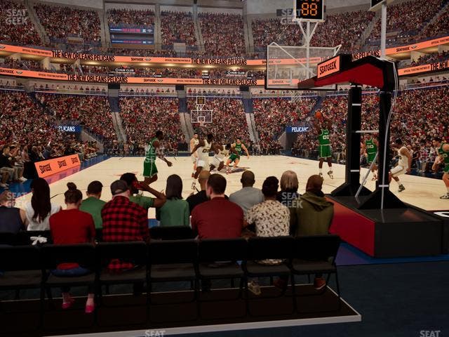 Smoothie King Center - Section 107 Seat View