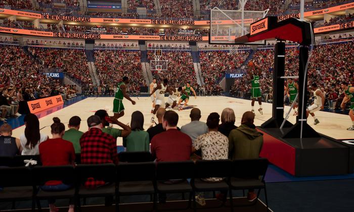 Smoothie King Center - Section 107 Seat View