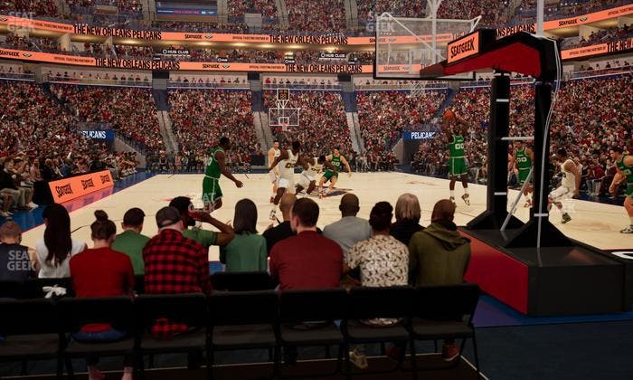 Smoothie King Center - Section 107 Seat View