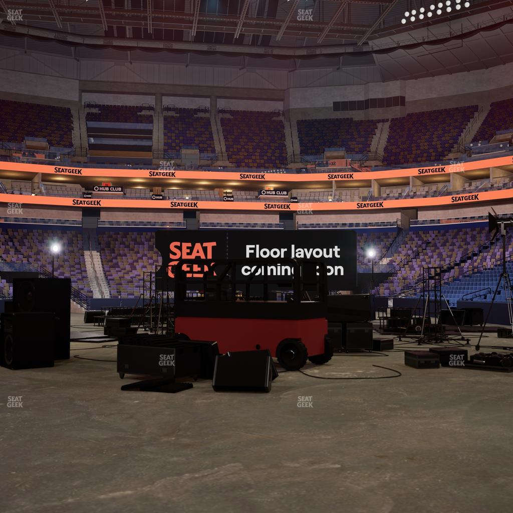 Smoothie King Center - Section 107 Seat View