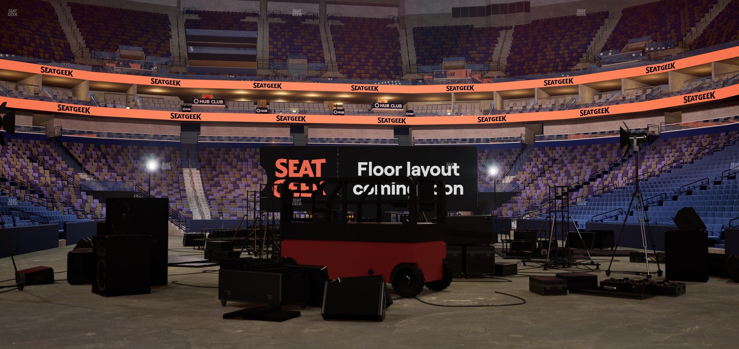 Smoothie King Center - Section 107 Seat View