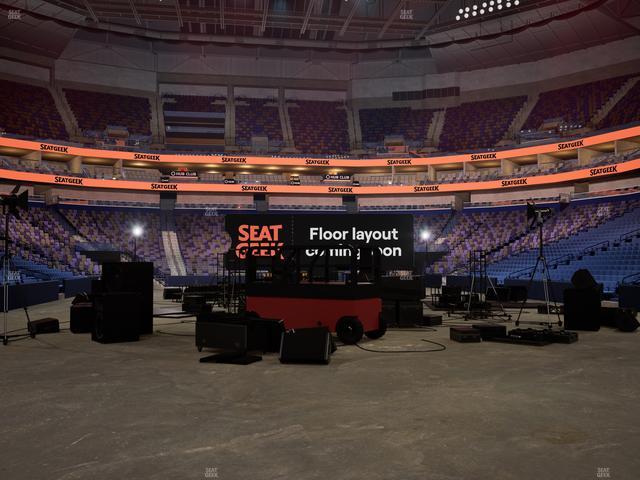 Smoothie King Center - Section 107 Seat View