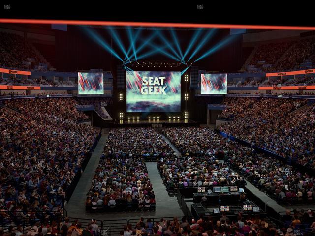 Smoothie King Center - Section 107 Seat View Smoothie King Center - Section 107 Seat View