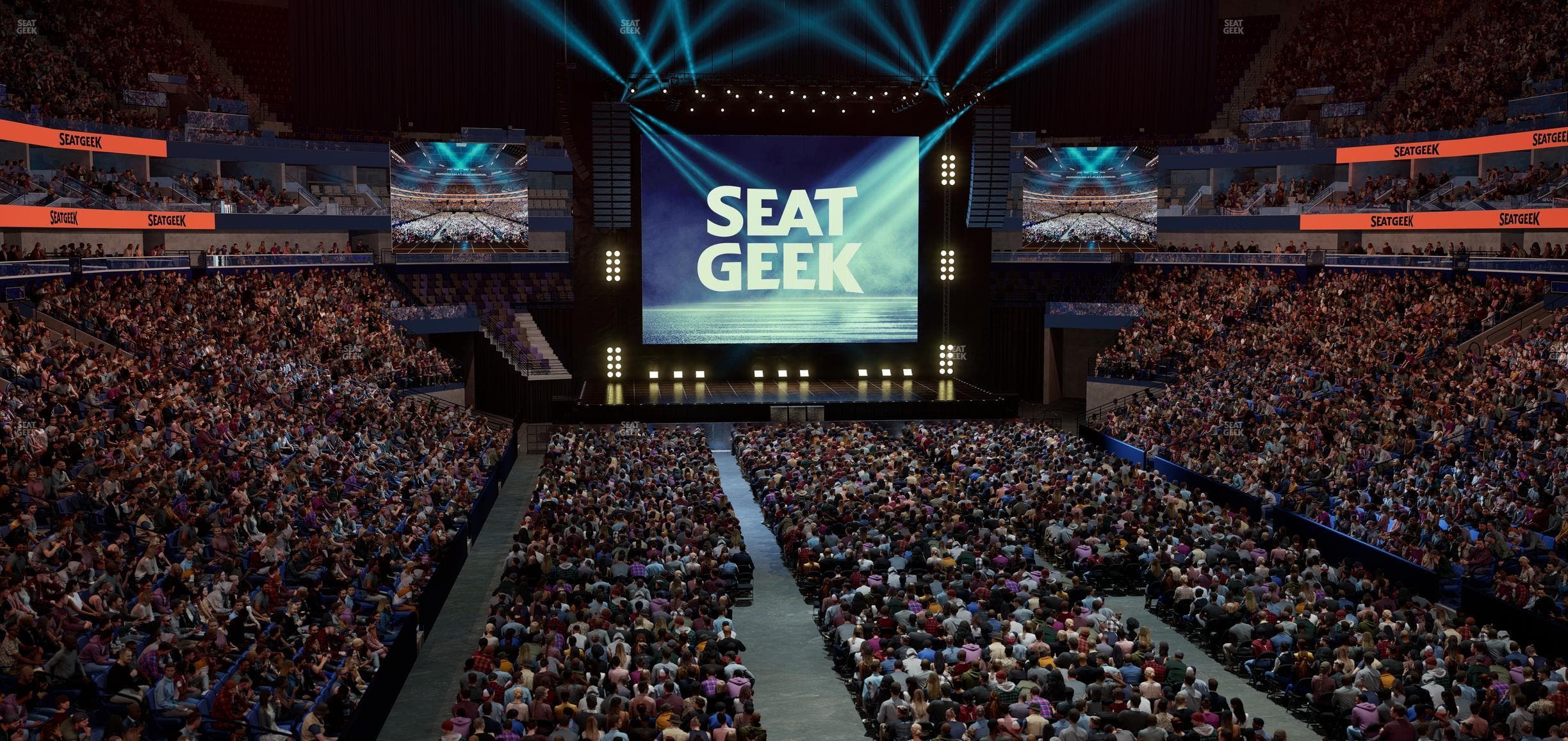 Smoothie King Center - Section 107 Seat View