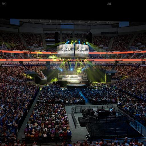 Smoothie King Center - Section 107 Seat View