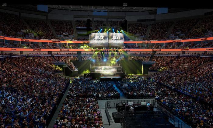 Smoothie King Center - Section 107 Seat View