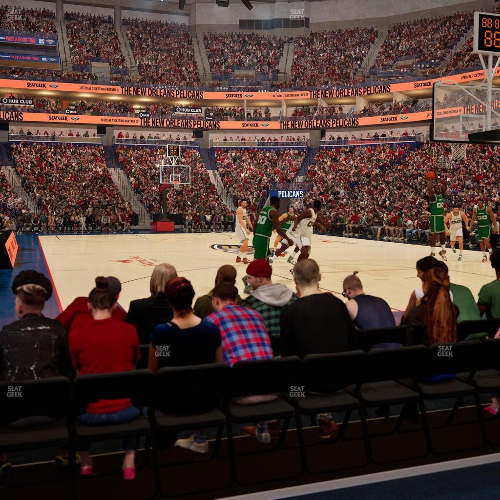 Smoothie King Center - Section 108 Seat View