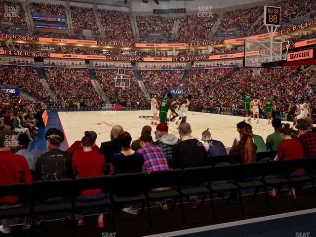 Smoothie King Center - Section 108 Seat View