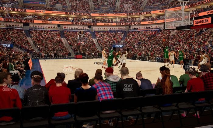 Smoothie King Center - Section 108 Seat View