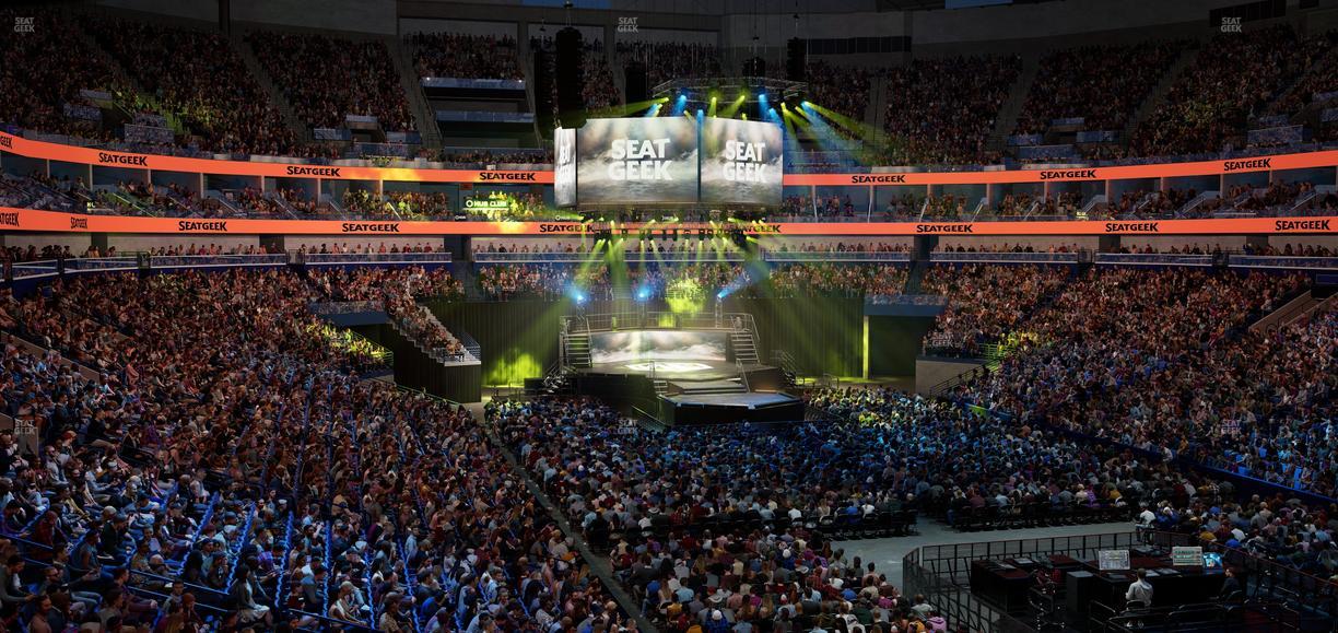 Smoothie King Center - Section 108 Seat View