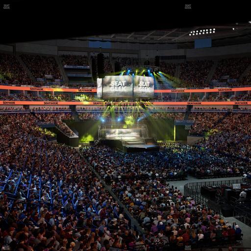 Smoothie King Center - Section 108 Seat View