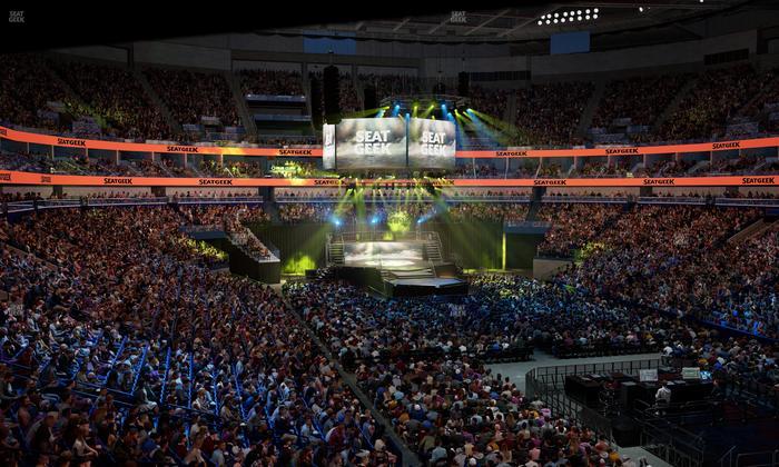 Smoothie King Center - Section 108 Seat View