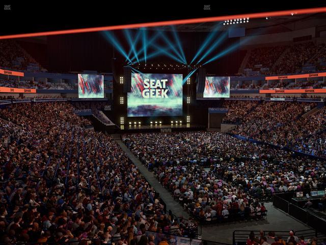 Smoothie King Center - Section 108 Seat View Smoothie King Center - Section 108 Seat View
