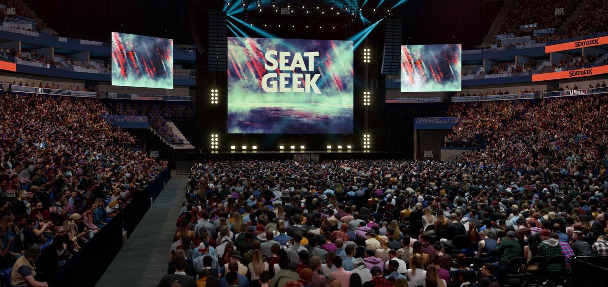 Smoothie King Center - Section 108 Seat View