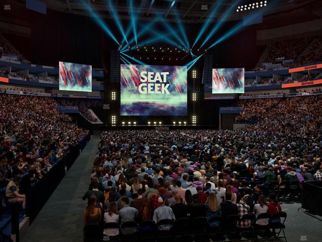 Smoothie King Center - Section 108 Seat View
