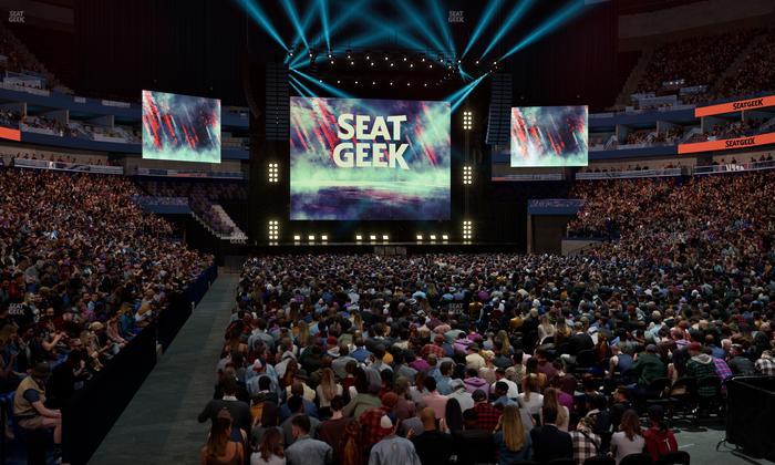 Smoothie King Center - Section 108 Seat View