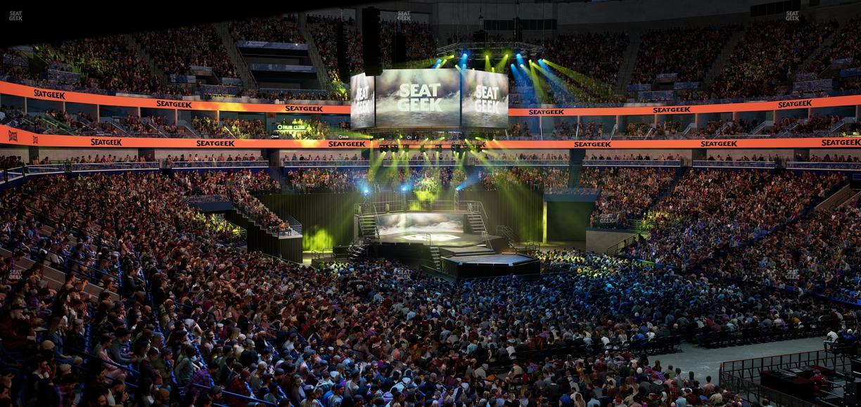 Smoothie King Center - Section 109 Seat View