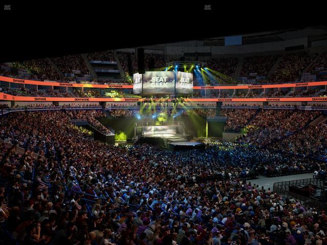 Smoothie King Center - Section 109 Seat View