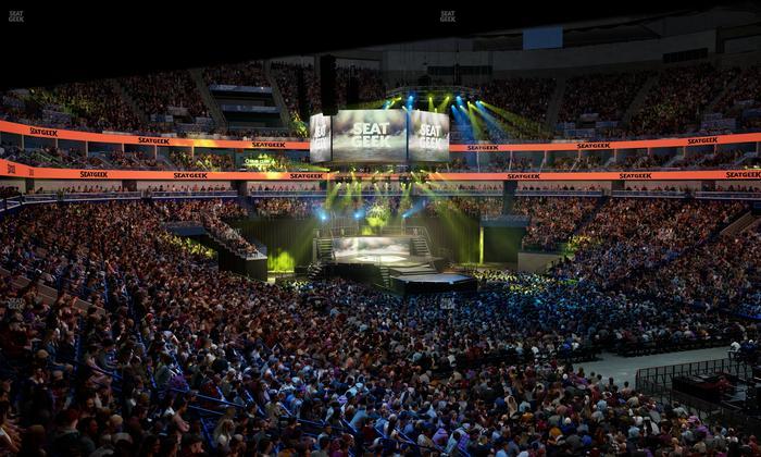 Smoothie King Center - Section 109 Seat View