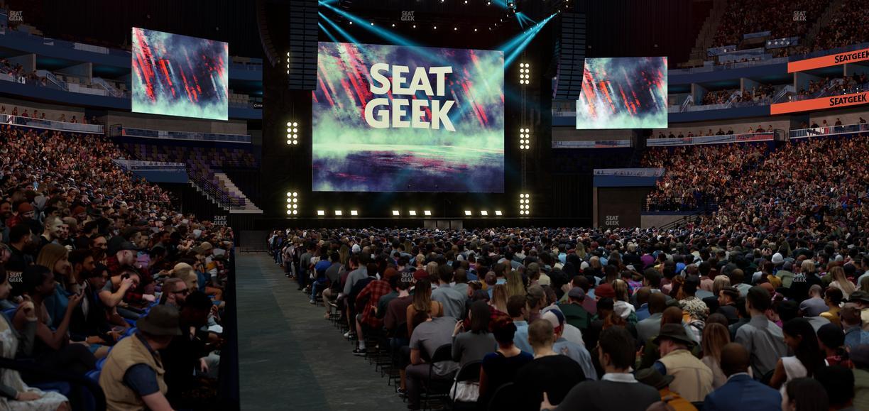 Smoothie King Center - Section 109 Seat View