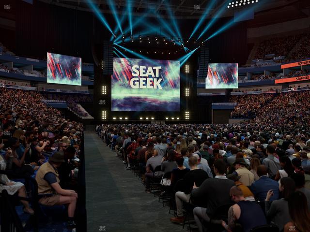 Smoothie King Center - Section 109 Seat View