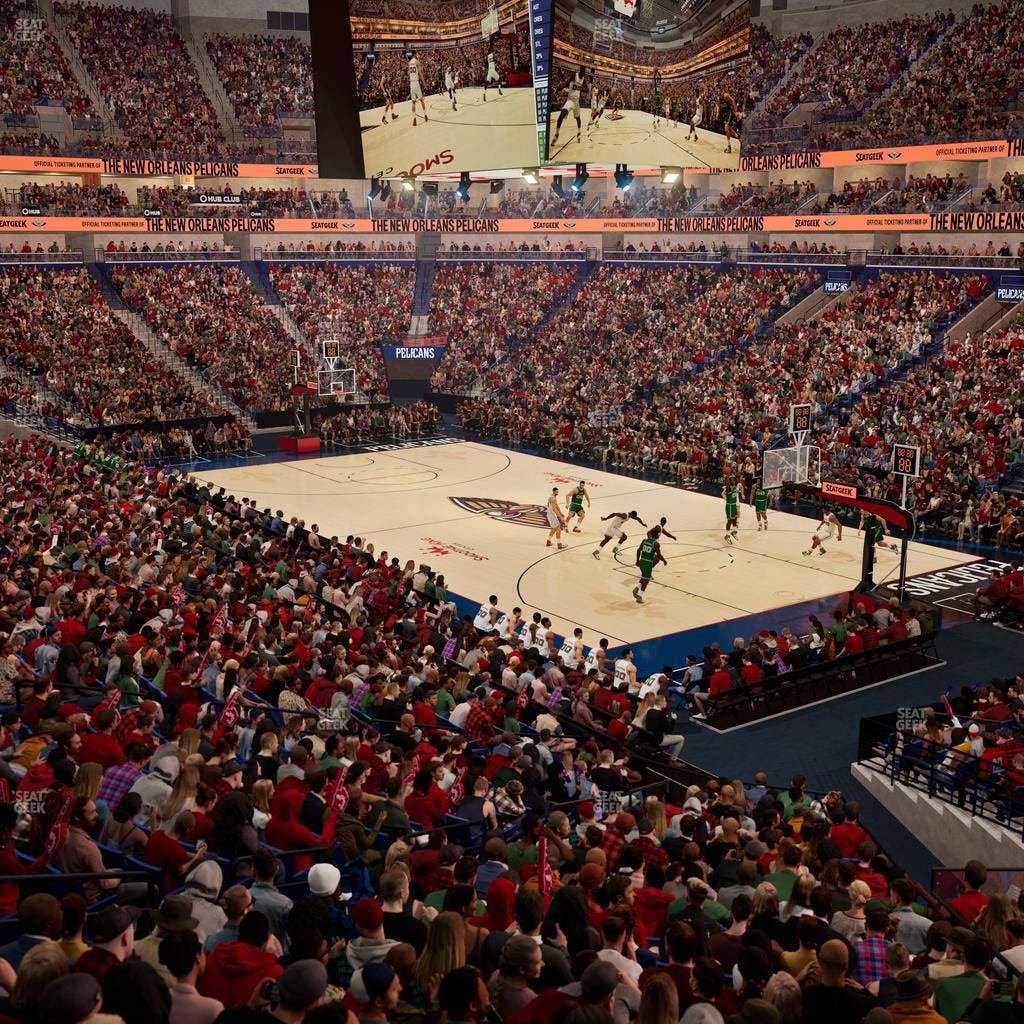 Smoothie King Center - Section 109 Seat View