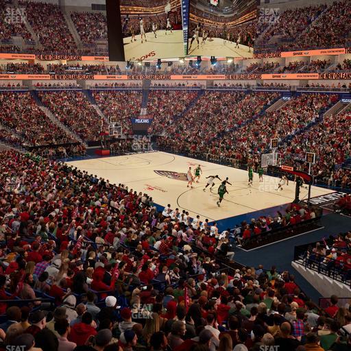 Smoothie King Center - Section 109 Seat View