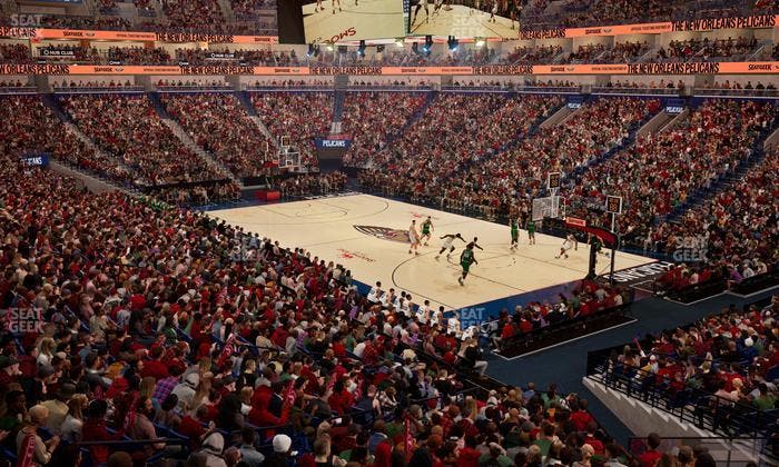 Smoothie King Center - Section 109 Seat View