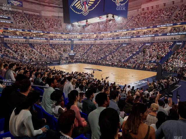 Smoothie King Center - Section 110 Seat View
