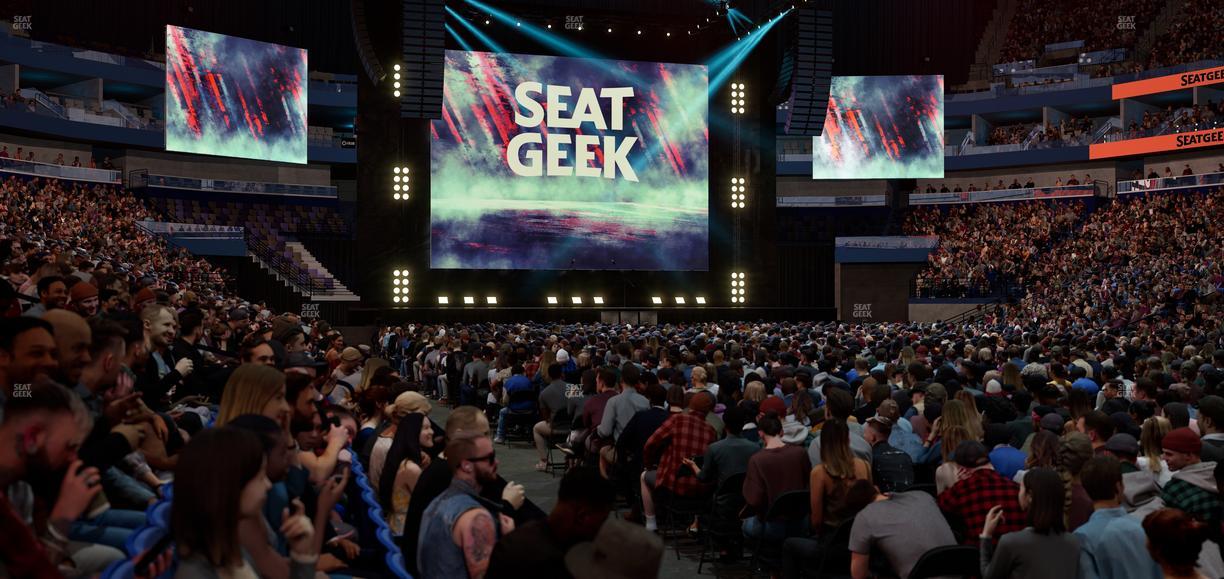 Smoothie King Center - Section 110 Seat View