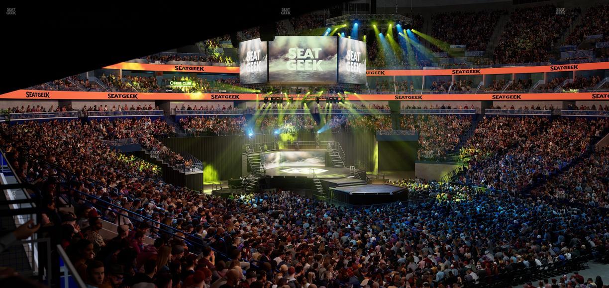 Smoothie King Center - Section 110 Seat View