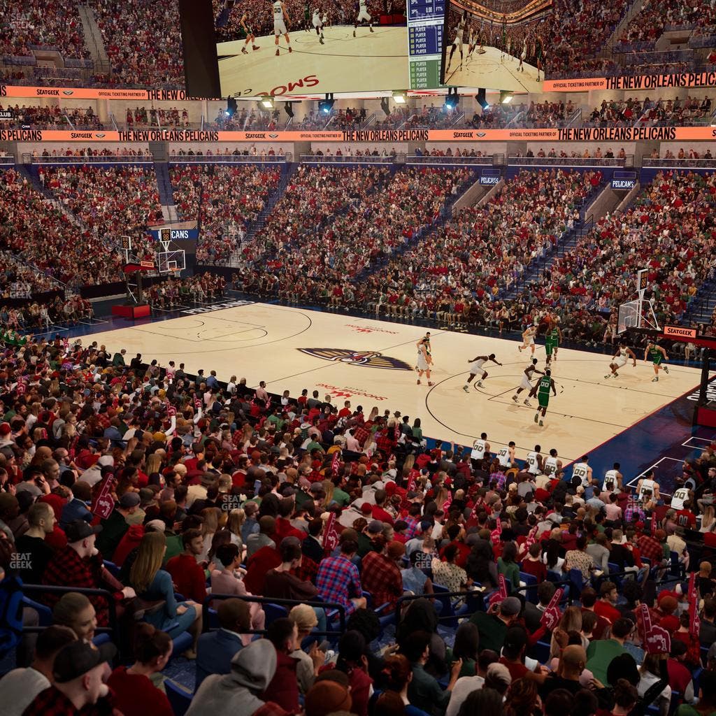 Smoothie King Center - Section 110 Seat View