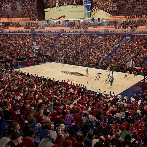 Smoothie King Center - Section 110 Seat View