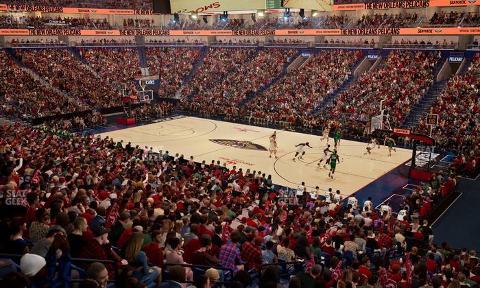 Smoothie King Center - Section 110 Seat View