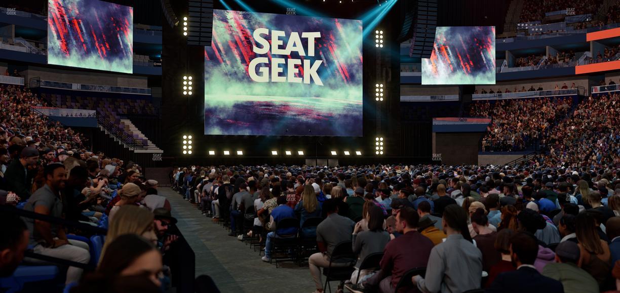 Smoothie King Center - Section 111 Seat View