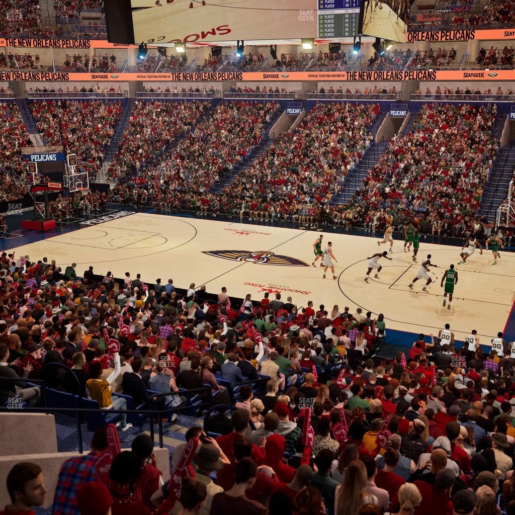 Smoothie King Center - Section 111 Seat View