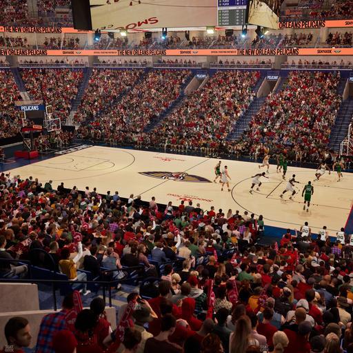 Smoothie King Center - Section 111 Seat View