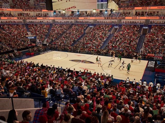 Smoothie King Center - Section 111 Seat View