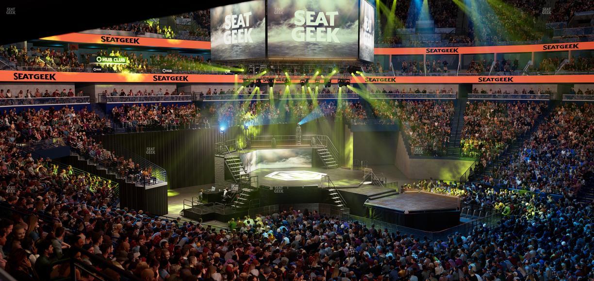 Smoothie King Center - Section 112 Seat View