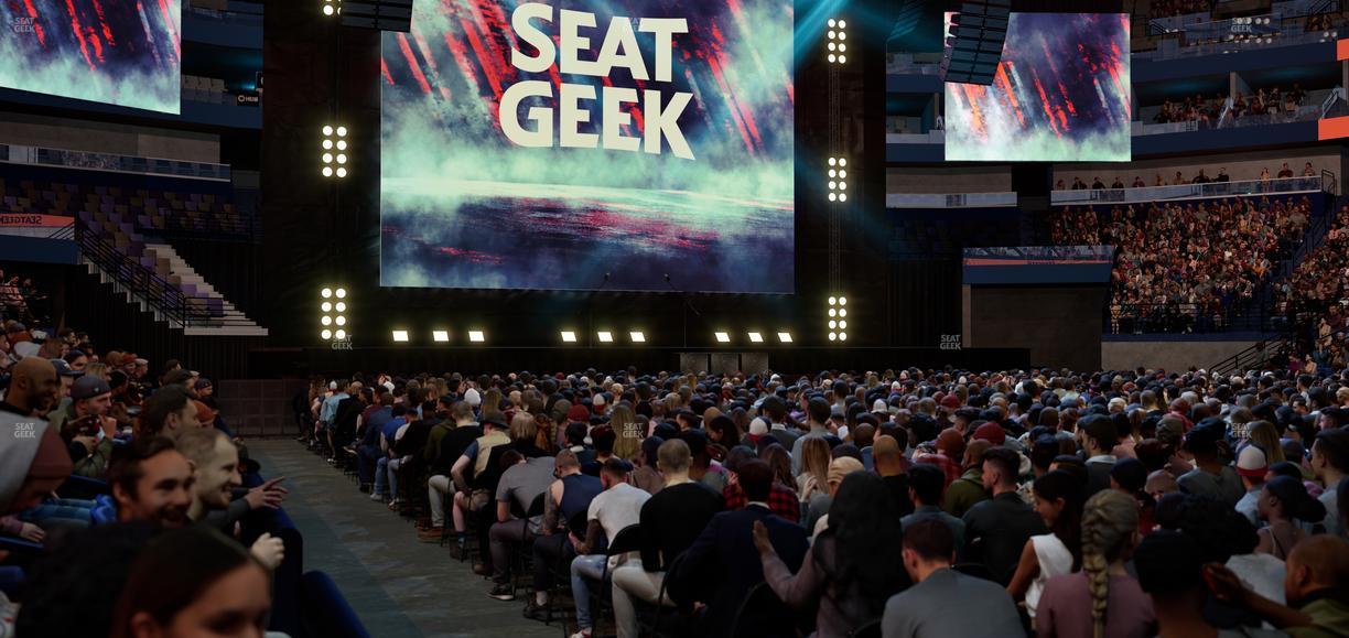 Smoothie King Center - Section 112 Seat View