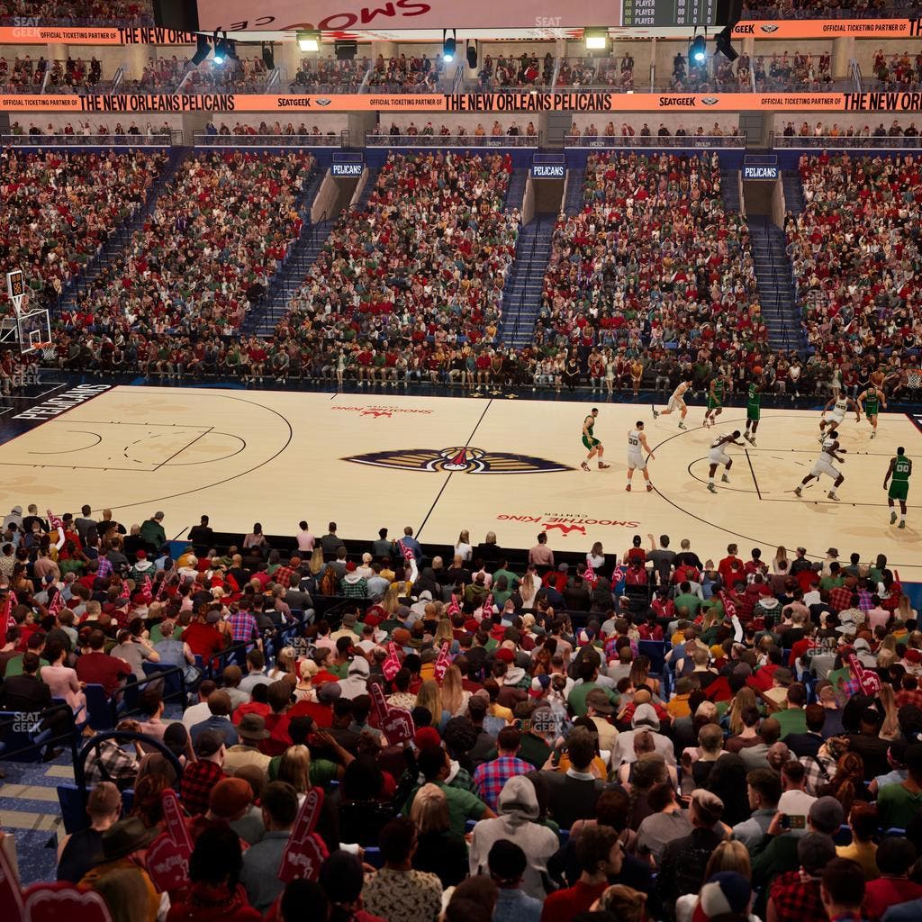 Smoothie King Center - Section 112 Seat View