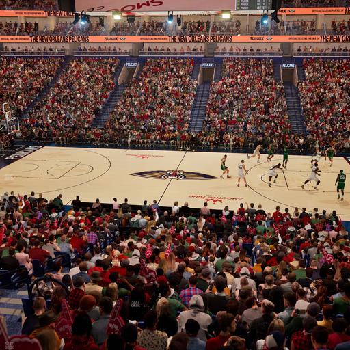 Smoothie King Center - Section 112 Seat View