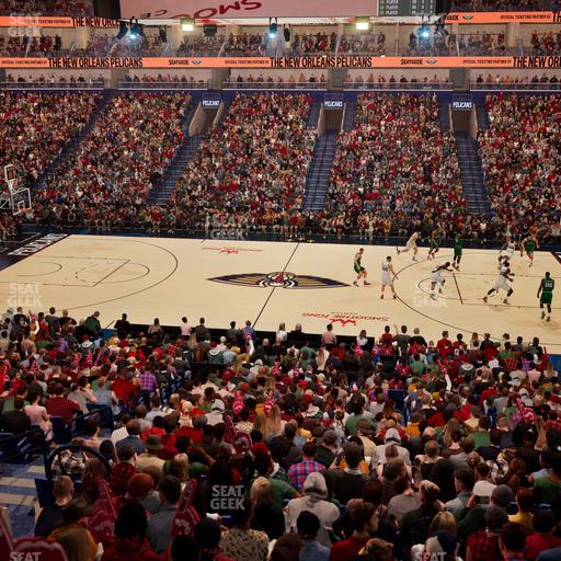 Smoothie King Center - Section 112 Seat View