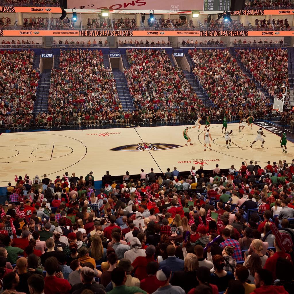Smoothie King Center - Section 113 Seat View