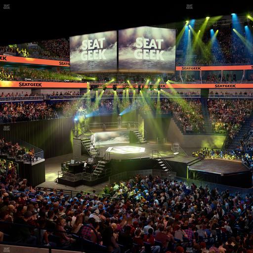 Smoothie King Center - Section 113 Seat View